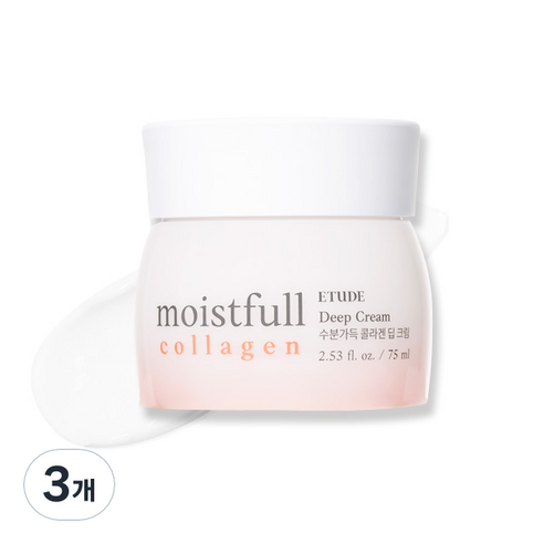 에뛰드하우스 수분가득 콜라겐 딥 크림, 75ml, 1개