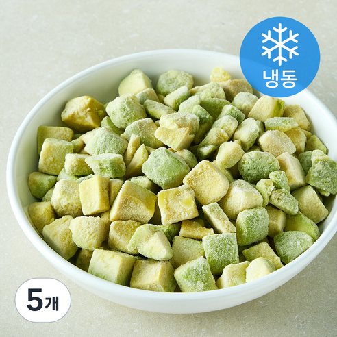 페루산 아보카도 (냉동), 5개, 500g