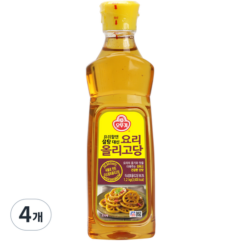 오뚜기 요리 올리고당, 1.2kg, 4개