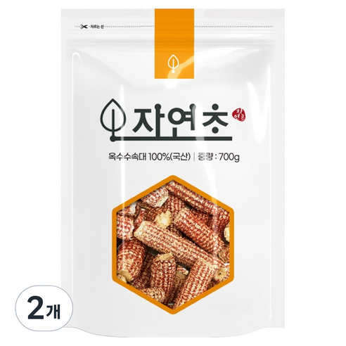 옥수수속대, 700g, 2개