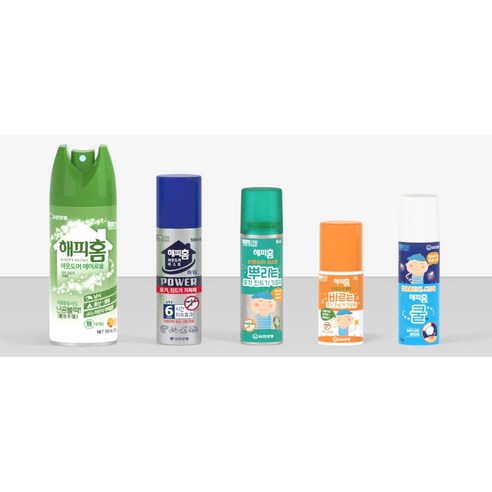 모기, 진드기 걱정 없이 즐기는 야외활동! 해피홈 아웃도어 미스트와 함께!