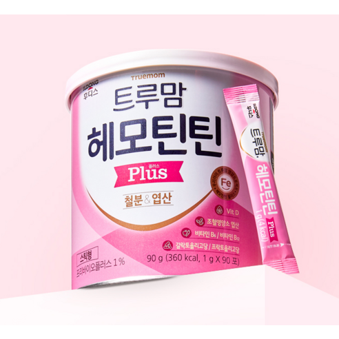 사랑하는 우리 아이 건강, 일동후디스 트루맘 헤모틴틴 플러스로 똑똑하게 채우세요!