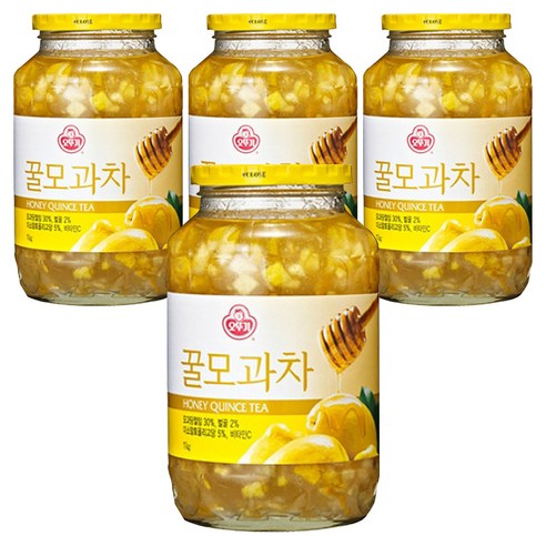 오뚜기 꿀모과차, 1kg, 1개입, 4개