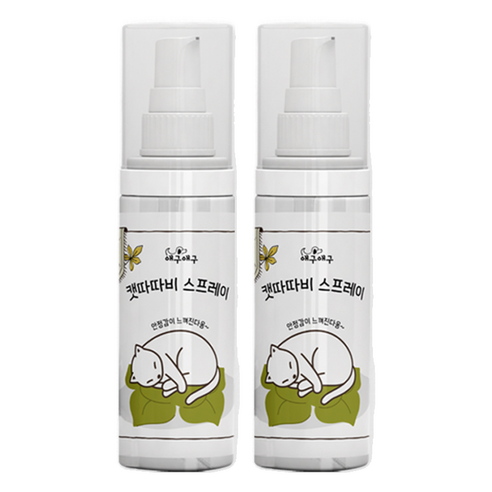 애구애구 캣따따비 원액 스프레이 50ml, 2개, 캣닢+마따따비