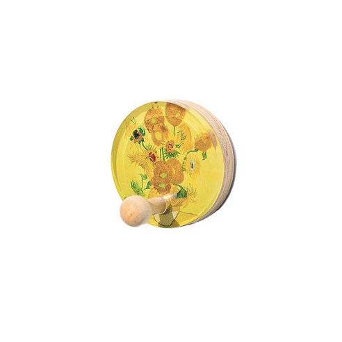 레몬아트 꼭꼬핀 아트 자석형, 고흐 해바라기, 1개
