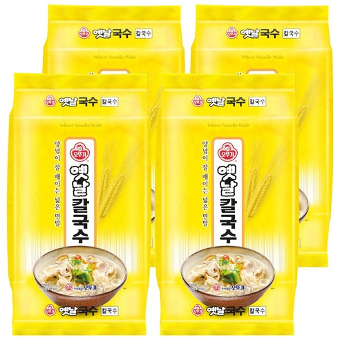오뚜기옛날 칼국수, 3kg, 4개