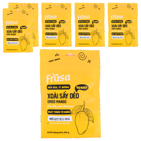 Frusa 푸루사 건망고, 100g, 6개