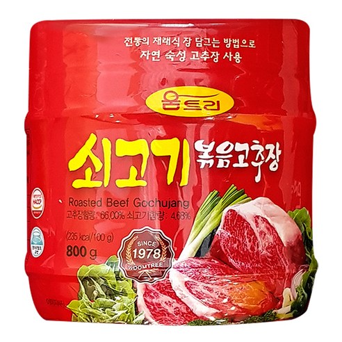 움트리 쇠고기 볶음고추장, 1개, 800g