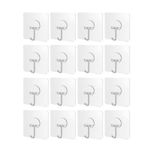Comet Home Strong Wall Mount Hook, 16 pieces