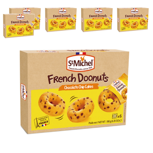 생미쉘 프렌치 초코칩도넛 6p, 180g, 6개