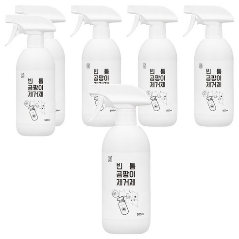 깔끔대장 빈틈곰팡이 제거제, 500ml, 6개