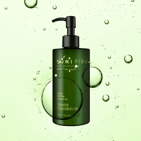 촉촉하고 맑은 피부, 유리피부 그란떼 클렌징 오일로 시작하세요.