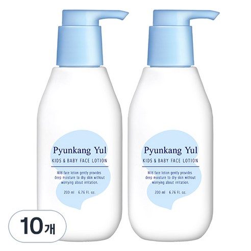 편강율 키즈앤베이비 페이스로션 스위트 오렌지, 200ml, 10개