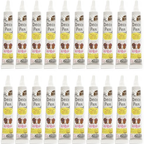 초코펜 화이트, 20g, 20개