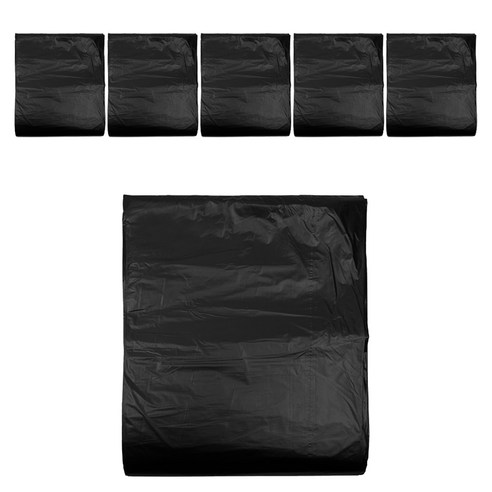 월드크린 분리수거 배접 비닐봉투 검정, 40L, 300개
