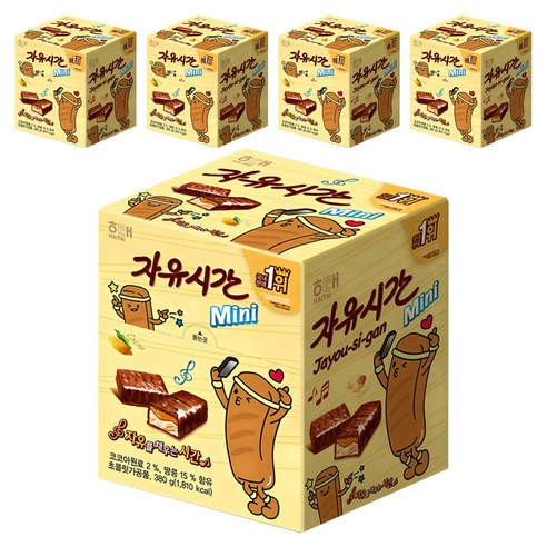 자유시간 mini, 380g, 5개