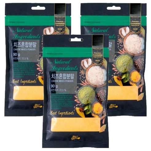 브레드가든 치즈혼합분말, 90g, 3개