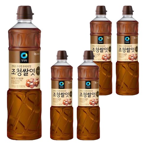 청정원 조청쌀엿, 700g, 5개