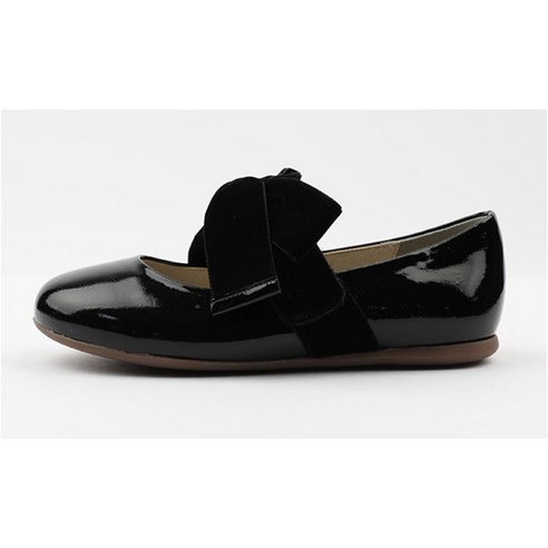 럭셔리함과 편안함의 완벽 조화: 앙뉴 피오니 벨벳 리본 구두