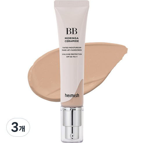 헤이미쉬 모링가 세라마이드 비비크림 SPF30 PA++ 30ml, 23C Nude, 3개
