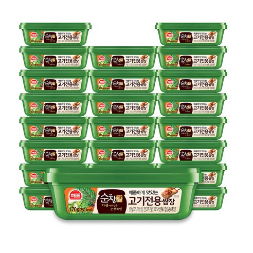 해표 고기전용쌈장, 500g, 5개