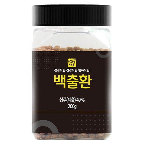 생생드림 백출환 국산, 200g, 1개