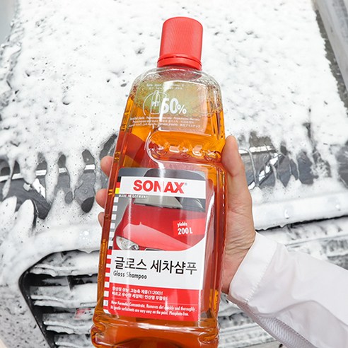 소낙스 글로스 세차샴푸, 1L, 1개