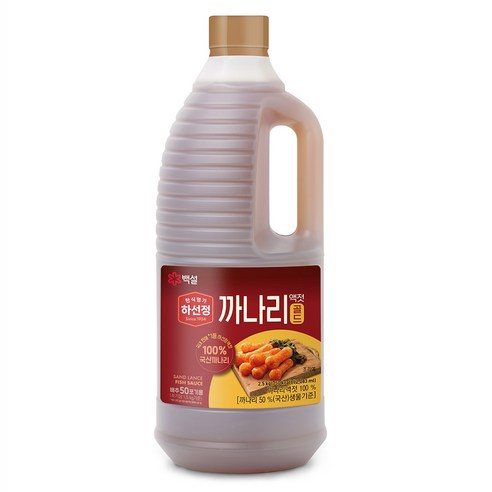하선정 까나리액젓 골드, 최고의 맛과 편리함이 하나로!
