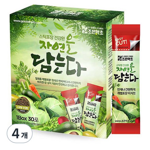 조은약초 초석잠환 스틱, 4개, 90g