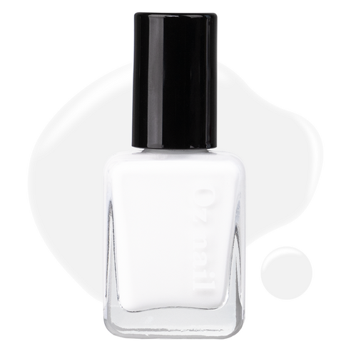 오즈네일 샤인 무드 네일 컬러 매니큐어, 18.퓨어화이트, 8ml, 1개