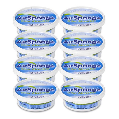 네이처스에어스펀지 탈취제 커버오픈형 본품, 227g, 8개