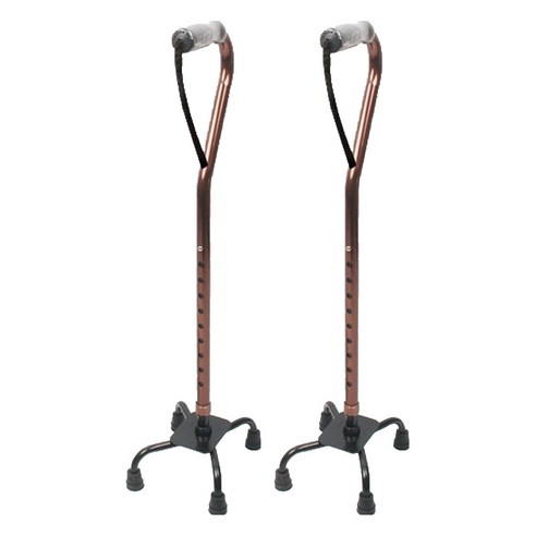 진산메디칼 웰비 사발 지팡이, 브라운, 2개