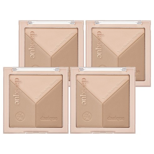 데이지크 브이컷 쉐딩 13g, 01 웜 블렌딩, 4개