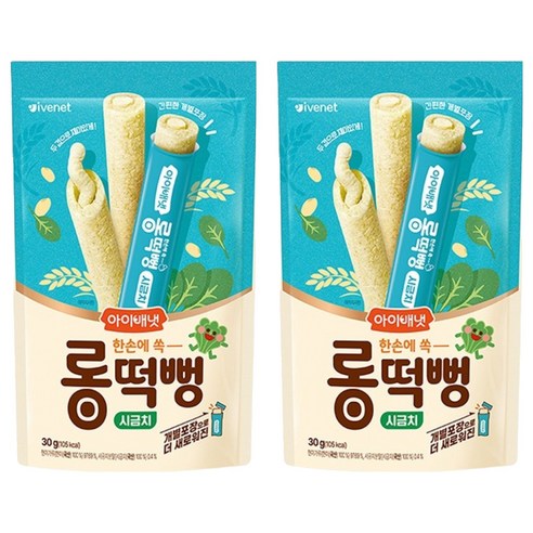 아이배냇 롱떡뻥 시금치