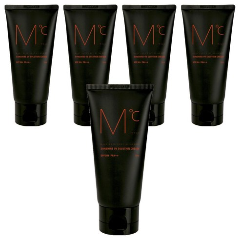엠도씨 선샤인 유브이 솔루션 크림 SPF50+ PA+++, 70ml, 5개