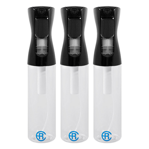 에어라파 압축 분무기 대형 300ml, 크리스탈블랙, 3개