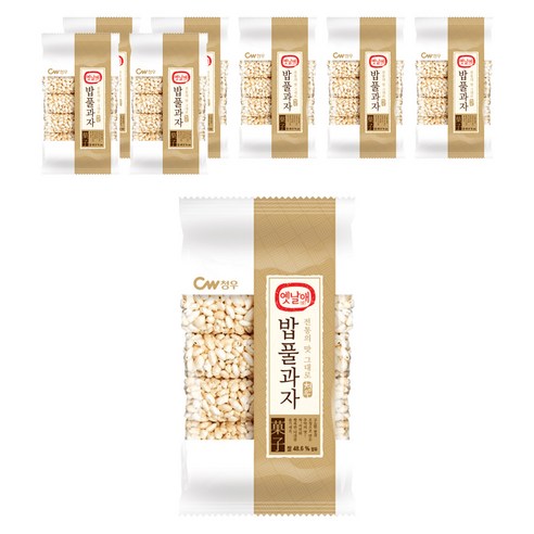 청우식품 옛날애 밥풀과자, 90g, 8개