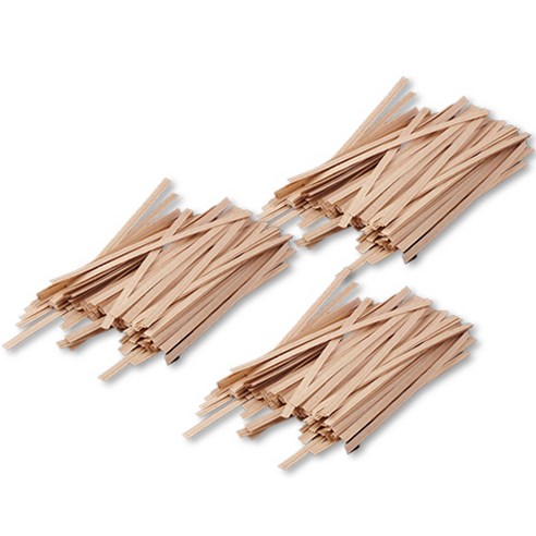 오픈스페이스 크래프트 빵끈 20cm, 브라운, 3000개