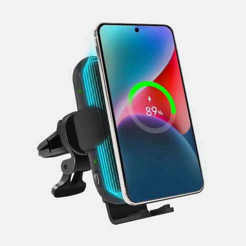 차량 내 편안함과 편리함을 업그레이드하는 탐사 쿨링팬 무선충전 거치대