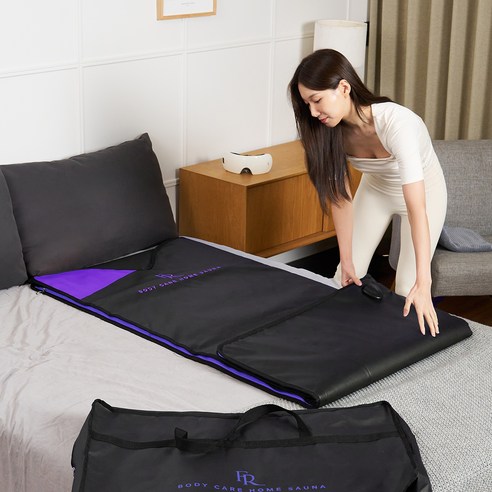 폴스킨 바디케어 홈 사우나 퍼플: 당신의 공간에 스파를 들이다 찜질매트