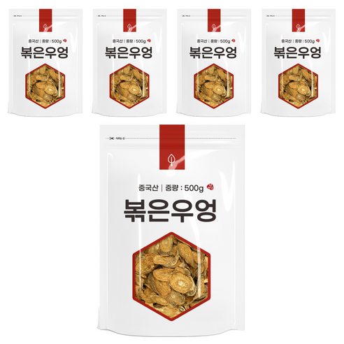 자연초 볶음우엉, 500g, 5개, 1개입