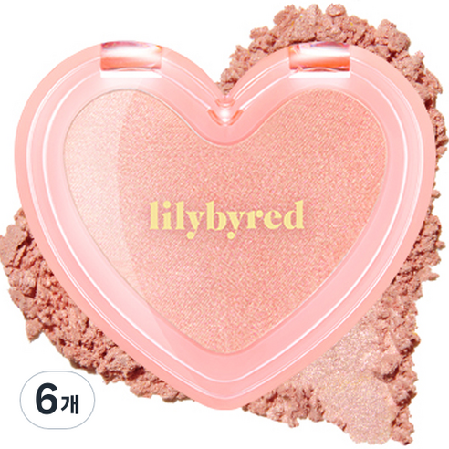 릴리바이레드 러브빔 글로우 베일 3.2g, 04 썬빔, 6개