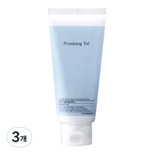 편강율 약산성 모공 딥 클렌징 폼, 100ml, 3개