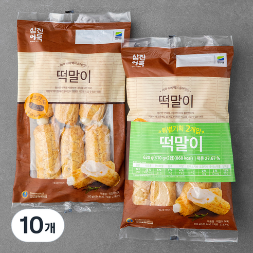 삼진어묵 떡말이, 310g, 10개