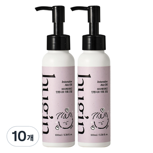 허긴 유아용 인텐시브 아토 고보습 오일, 100ml, 10개