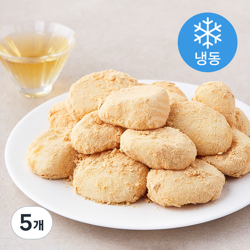 자농의뜨락 콩가루 인절미 (냉동), 270g, 5개, 1개입