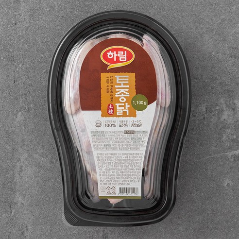 하림 참 토종닭 백숙용 (냉장), 1100g, 1개