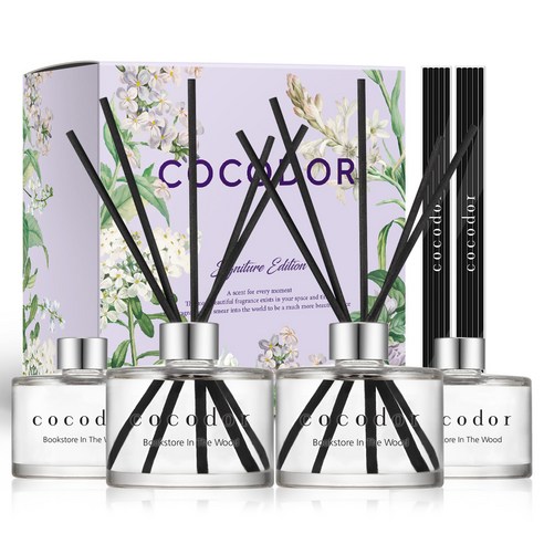 코코도르 디퓨저 200ml 4p, 북스토어인더우드, 4개