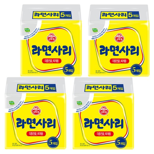 오뚜기 라면사리 110g, 20개