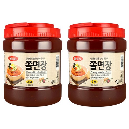 움트리 쫄면장, 2kg, 2개
